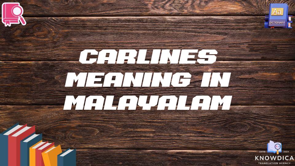 Carlines Meaning In Malayalam