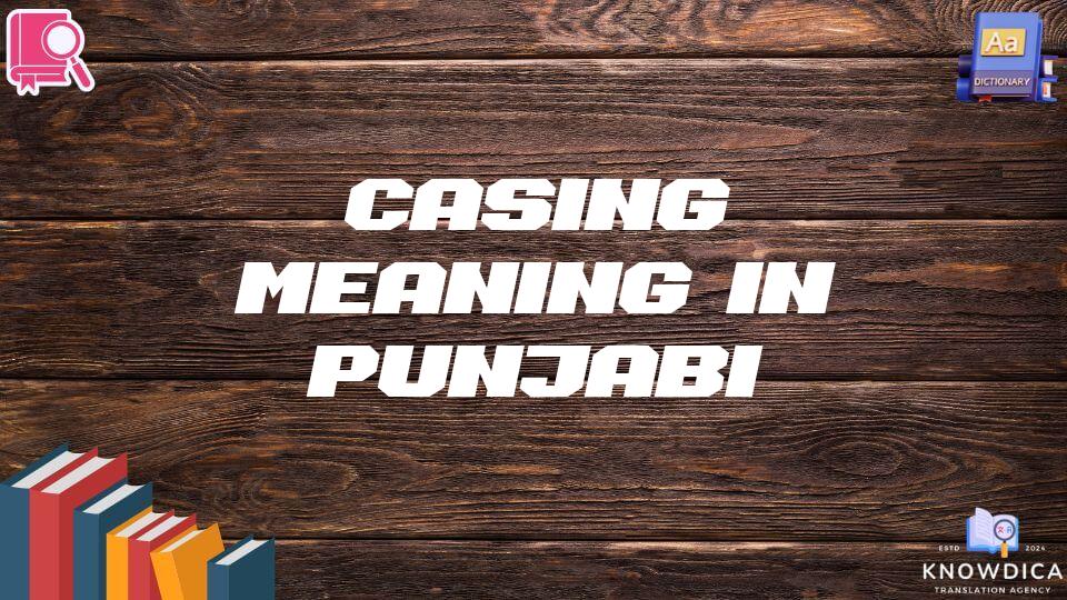 Casing Meaning In Punjabi