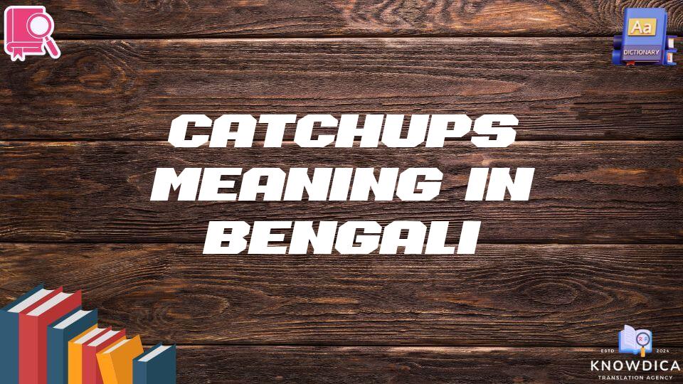 Catchups Meaning In Bengali