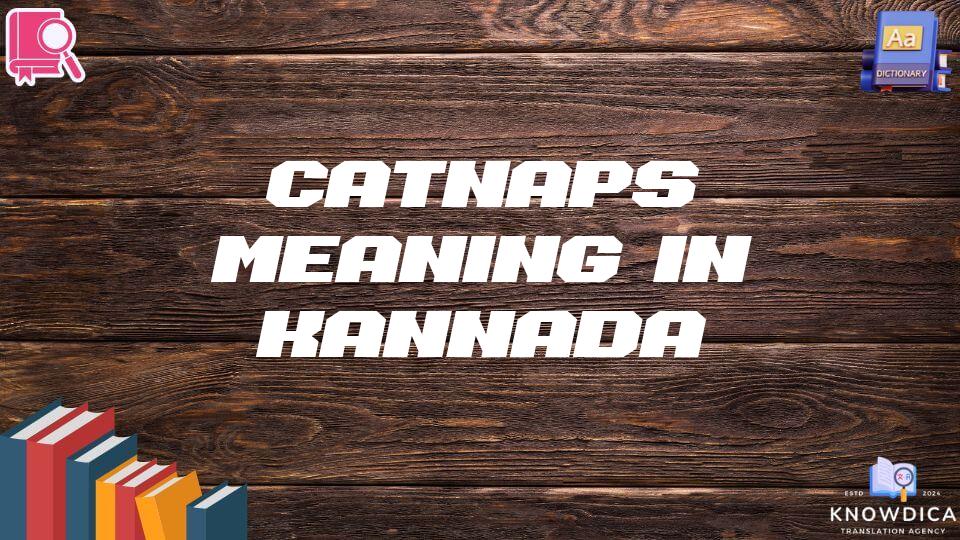 Catnaps Meaning In Kannada