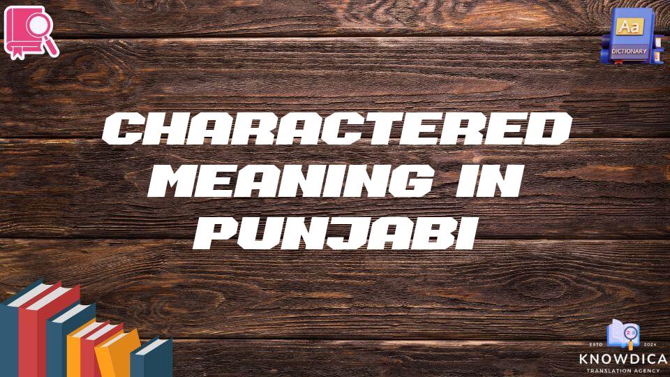 Charactered Meaning In Punjabi