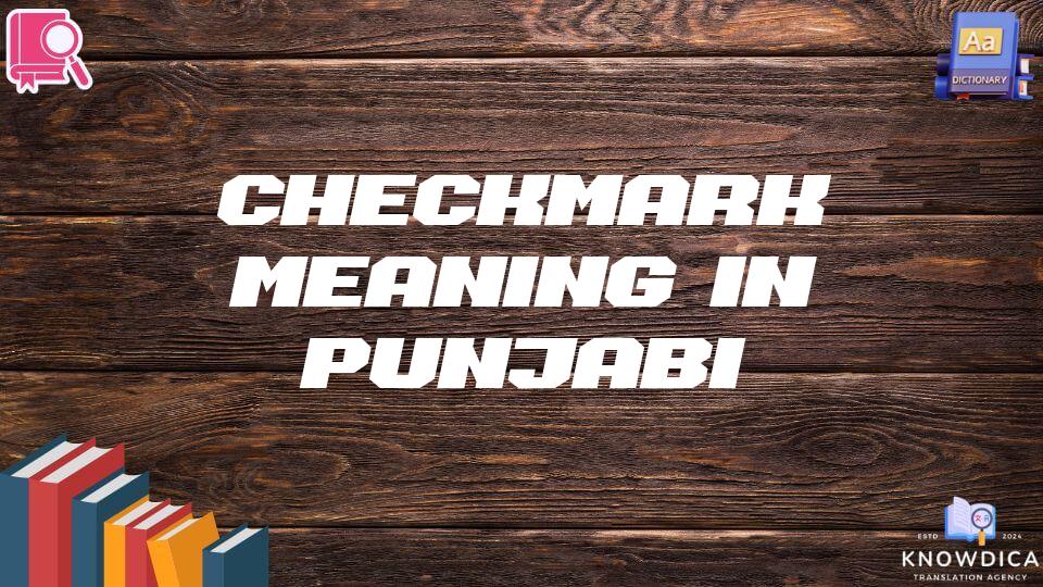 Checkmark Meaning In Punjabi