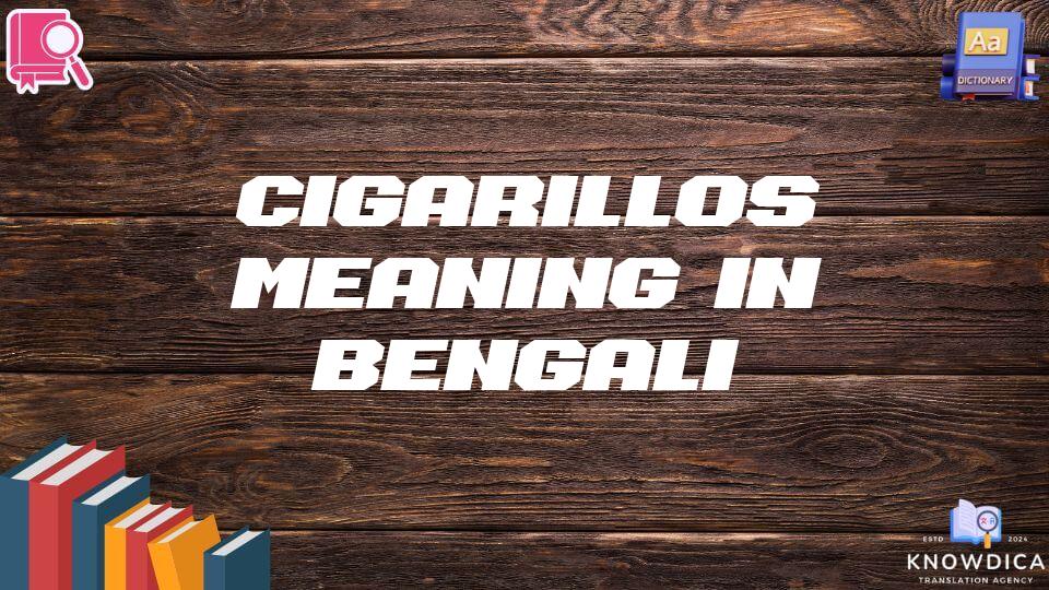 Cigarillos Meaning In Bengali