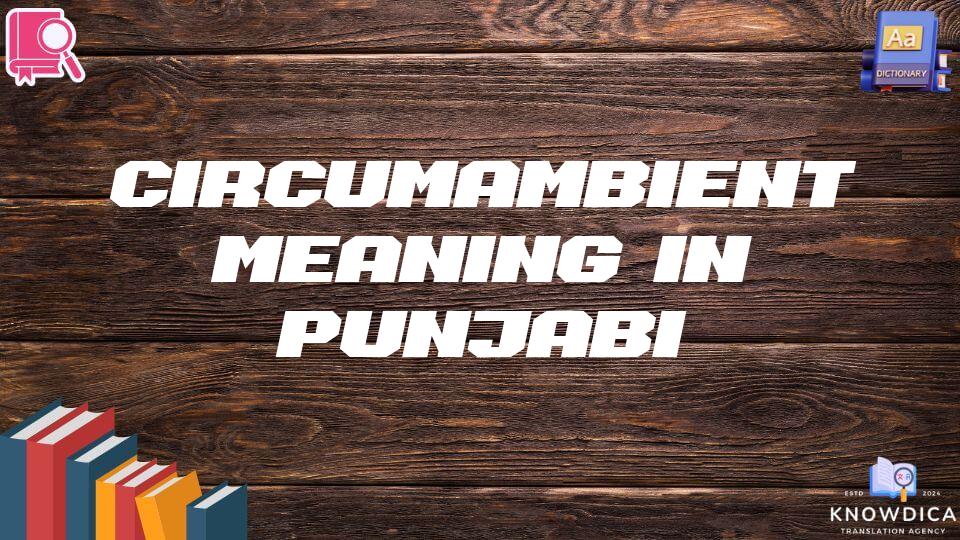 Circumambient Meaning In Punjabi